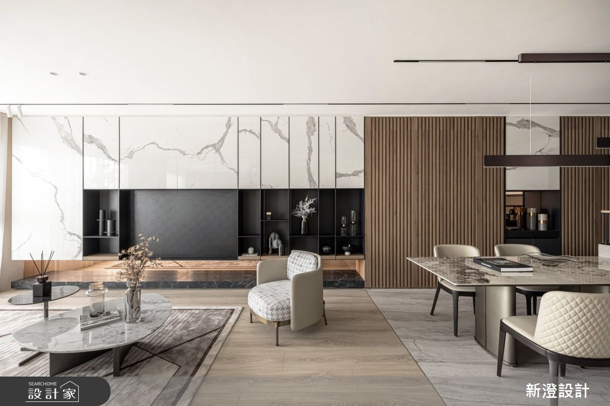 38坪＿現代風客廳案例圖片＿新澄設計＿新澄_62之12