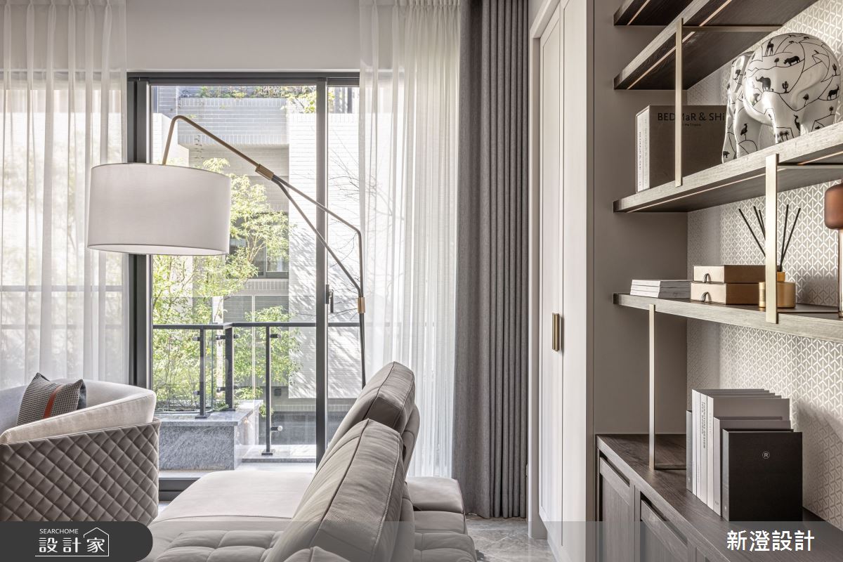 60坪新成屋(5年以下)＿新古典客廳案例圖片＿新澄設計＿新澄_64之2