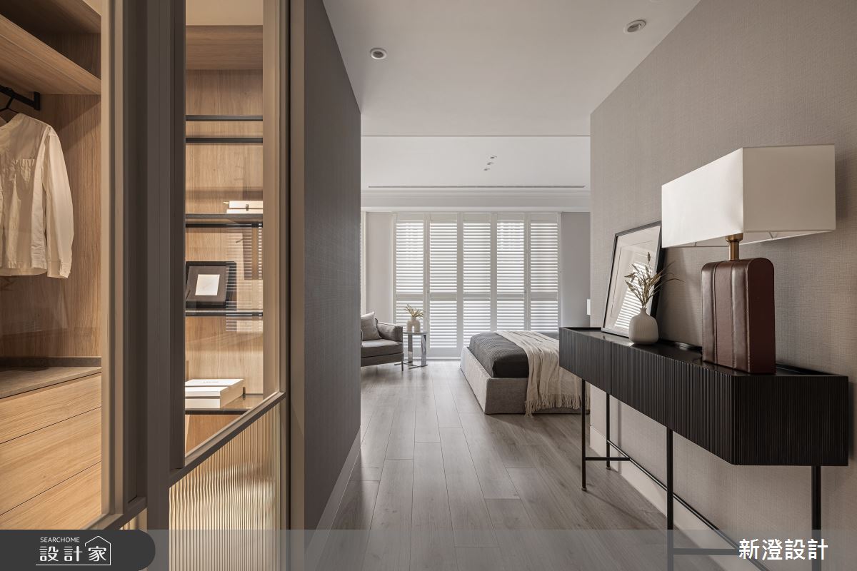 60坪新成屋(5年以下)＿新古典更衣間案例圖片＿新澄設計＿新澄_64之16