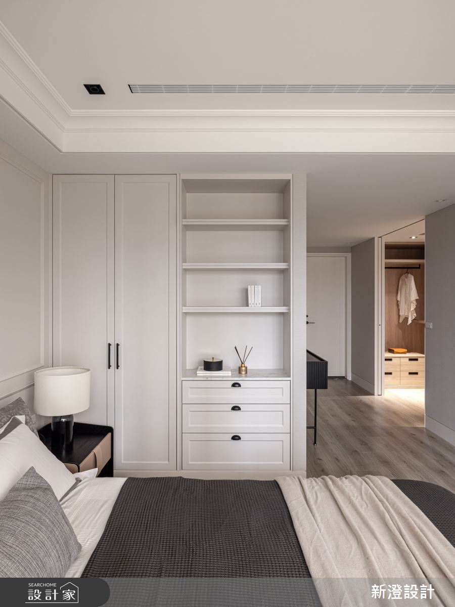 60坪新成屋(5年以下)＿新古典臥室案例圖片＿新澄設計＿新澄_64之17