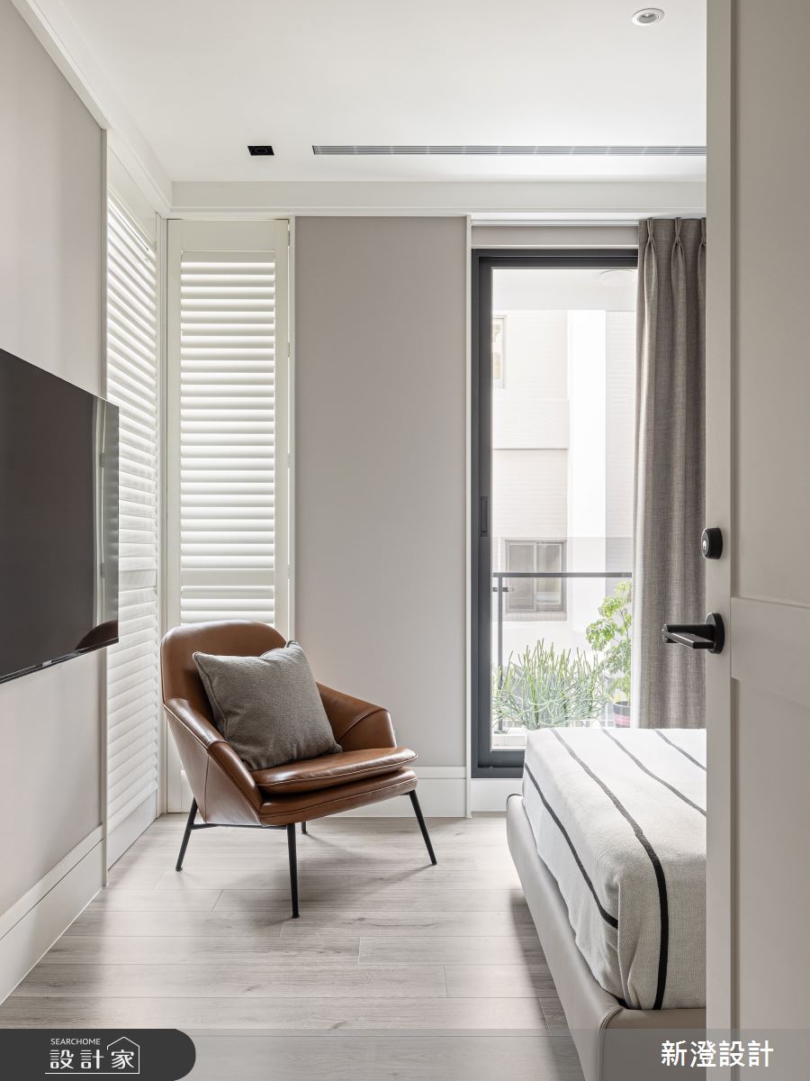 60坪新成屋(5年以下)＿新古典臥室案例圖片＿新澄設計＿新澄_64之24