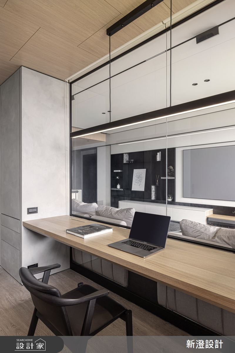 43坪新成屋(5年以下)＿現代風書房案例圖片＿新澄設計＿新澄_65之17