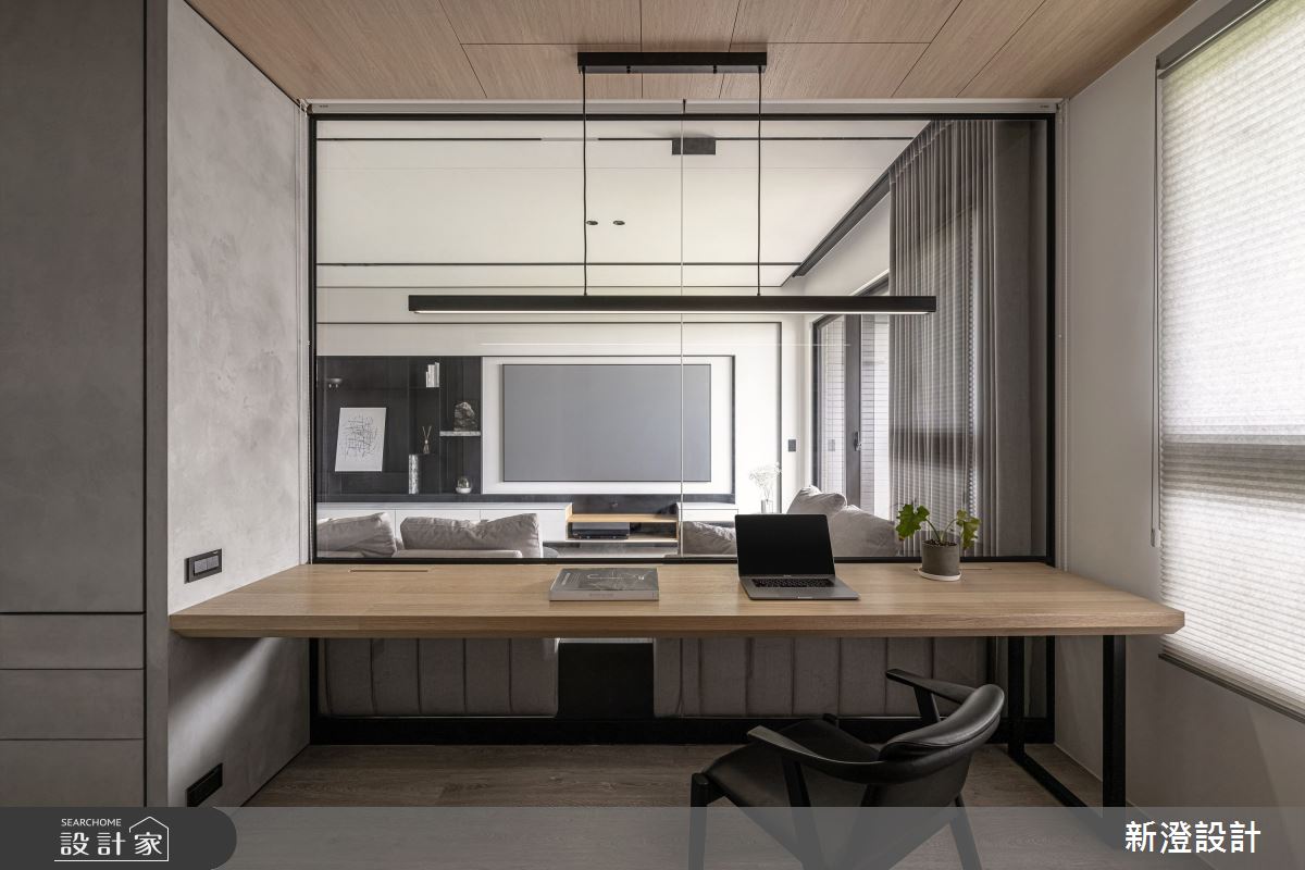 43坪新成屋(5年以下)＿現代風書房案例圖片＿新澄設計＿新澄_65之18