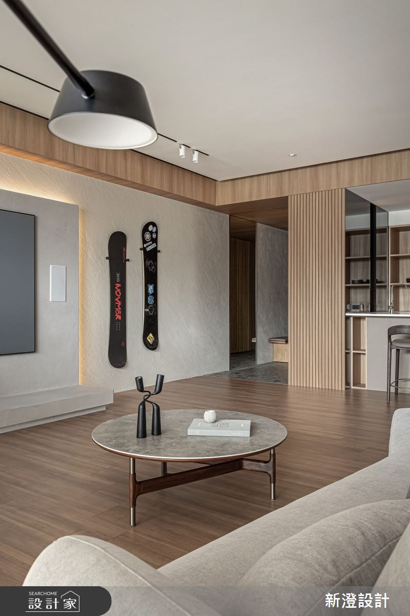 43坪中古屋(5~15年)＿現代風客廳案例圖片＿新澄設計＿新澄_66之6