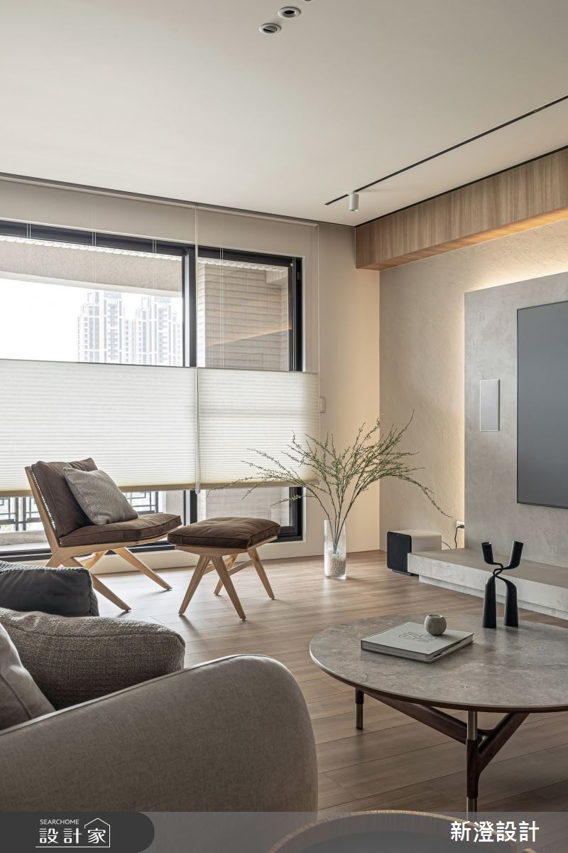 43坪中古屋(5~15年)＿現代風客廳案例圖片＿新澄設計＿新澄_66之8