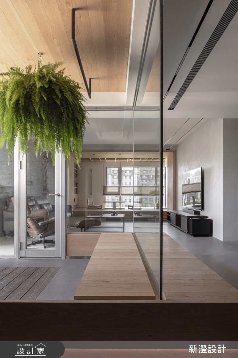 43坪新成屋(5年以下)＿日式無印風客廳案例圖片＿新澄設計＿新澄_67之9