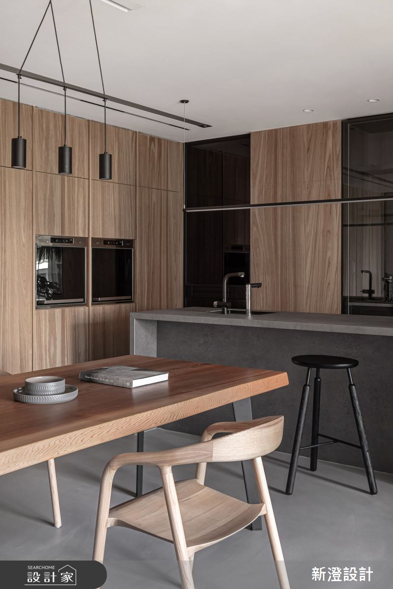 43坪新成屋(5年以下)＿日式無印風餐廳廚房中島案例圖片＿新澄設計＿新澄_67之18