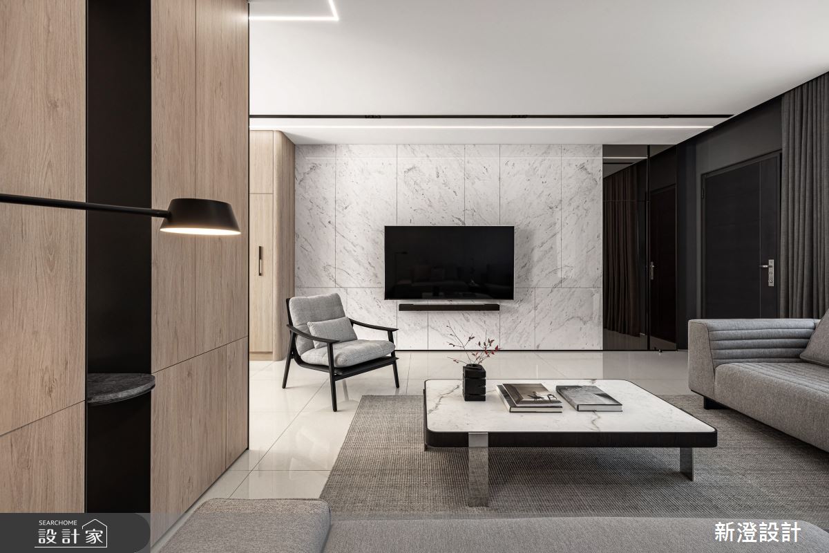 75坪新成屋(5年以下)＿現代風客廳案例圖片＿新澄設計＿新澄_69之1