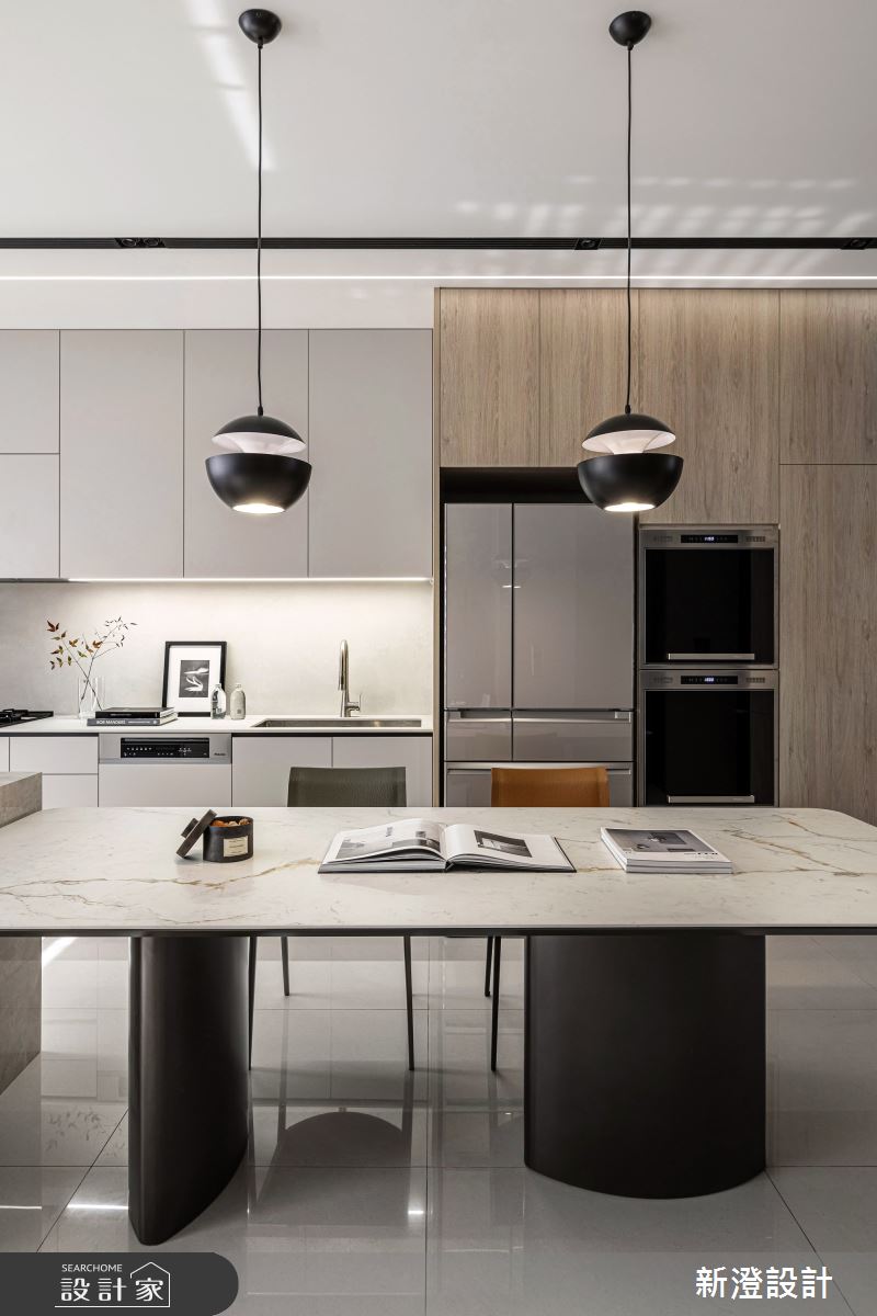 75坪新成屋(5年以下)＿現代風餐廳廚房案例圖片＿新澄設計＿新澄_69之11