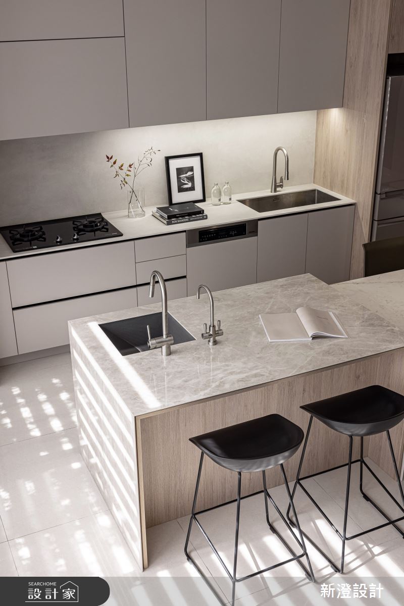 75坪新成屋(5年以下)＿現代風餐廳廚房案例圖片＿新澄設計＿新澄_69之12