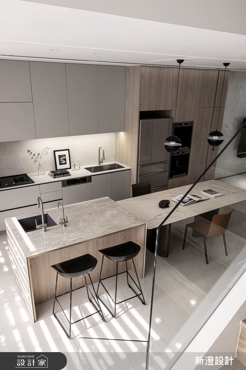 75坪新成屋(5年以下)＿現代風餐廳廚房案例圖片＿新澄設計＿新澄_69之13