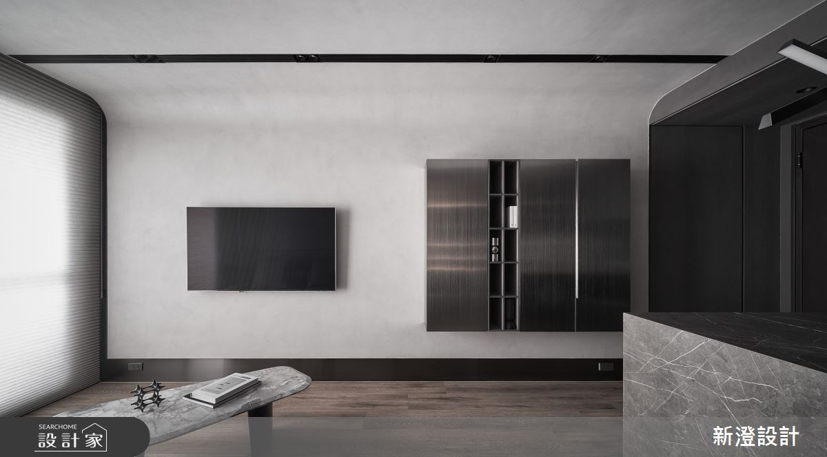 10坪新成屋(5年以下)＿現代風客廳案例圖片＿新澄設計＿新澄_70之10