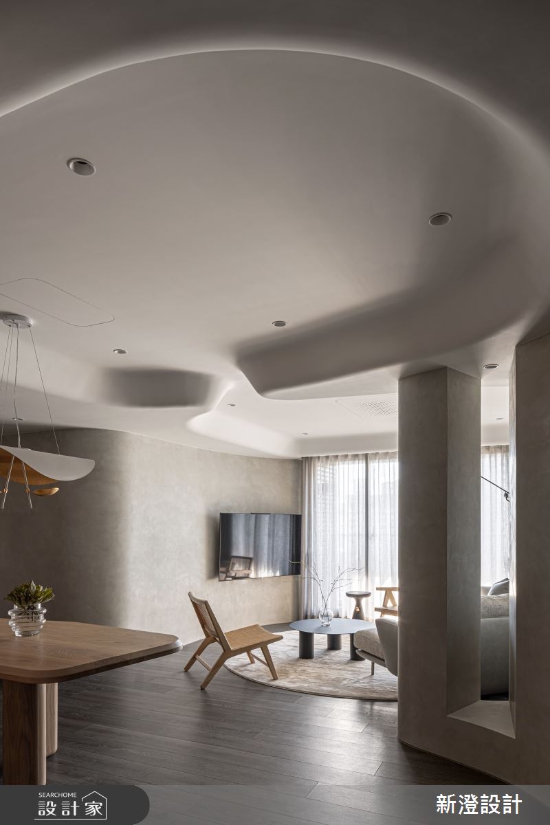 32坪新成屋(5年以下)＿現代風客廳餐廳案例圖片＿新澄設計＿新澄_71之2