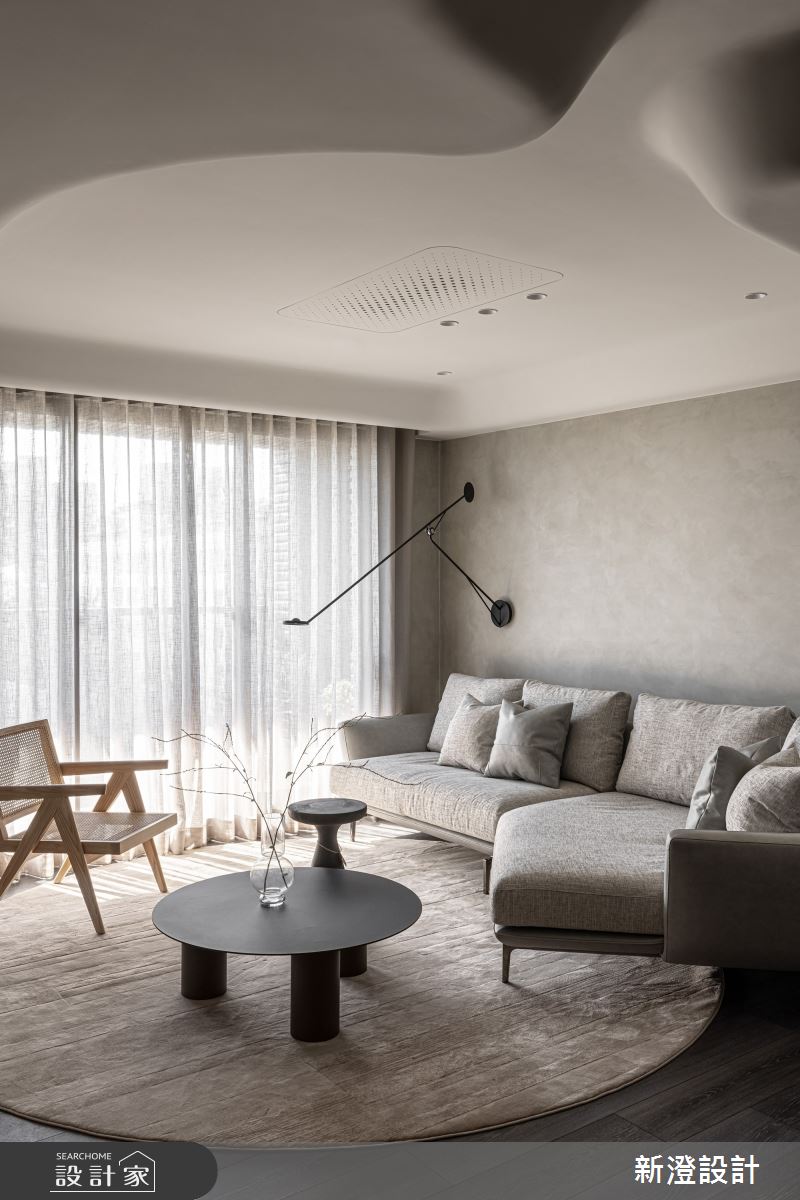 32坪新成屋(5年以下)＿現代風客廳案例圖片＿新澄設計＿新澄_71之5