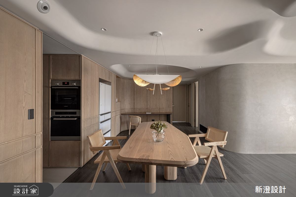 32坪新成屋(5年以下)＿現代風餐廳廚房案例圖片＿新澄設計＿新澄_71之13