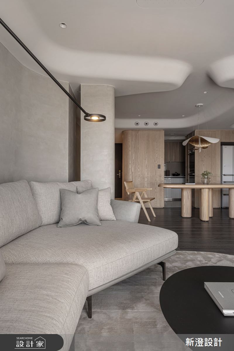 32坪新成屋(5年以下)＿現代風客廳餐廳案例圖片＿新澄設計＿新澄_71之11