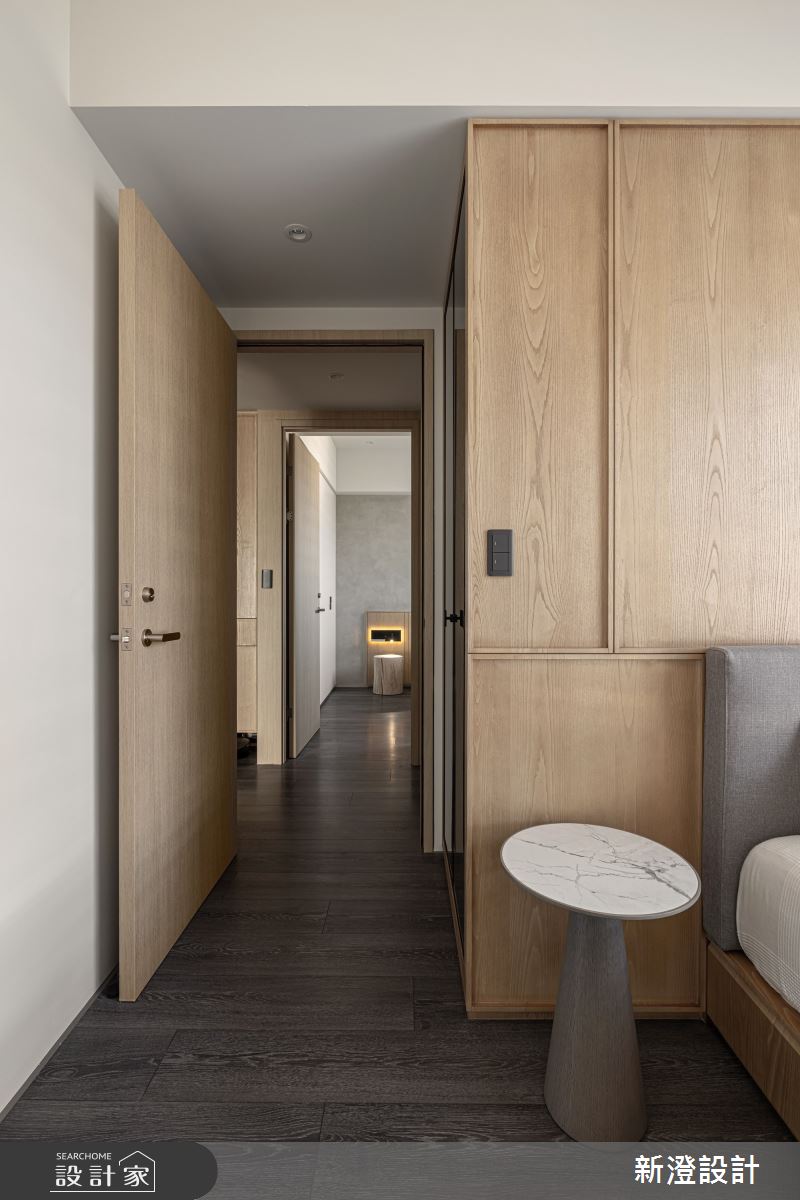 32坪新成屋(5年以下)＿現代風臥室走廊案例圖片＿新澄設計＿新澄_71之18