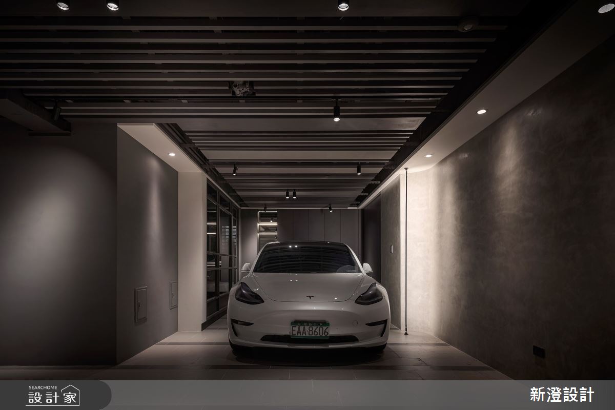 89坪新古屋(10年以下)＿現代風車庫案例圖片＿新澄設計＿新澄_72之39