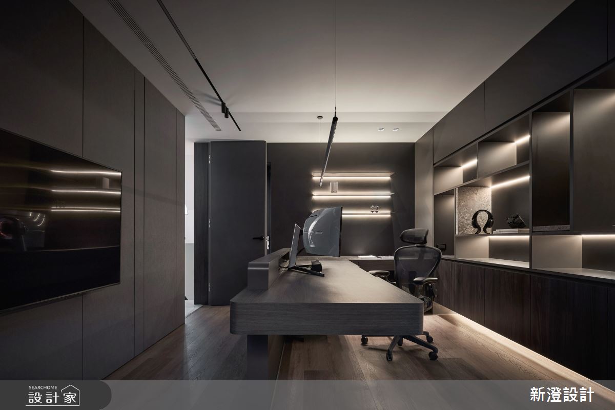 89坪新古屋(10年以下)＿現代風書房工作區案例圖片＿新澄設計＿新澄_72之35