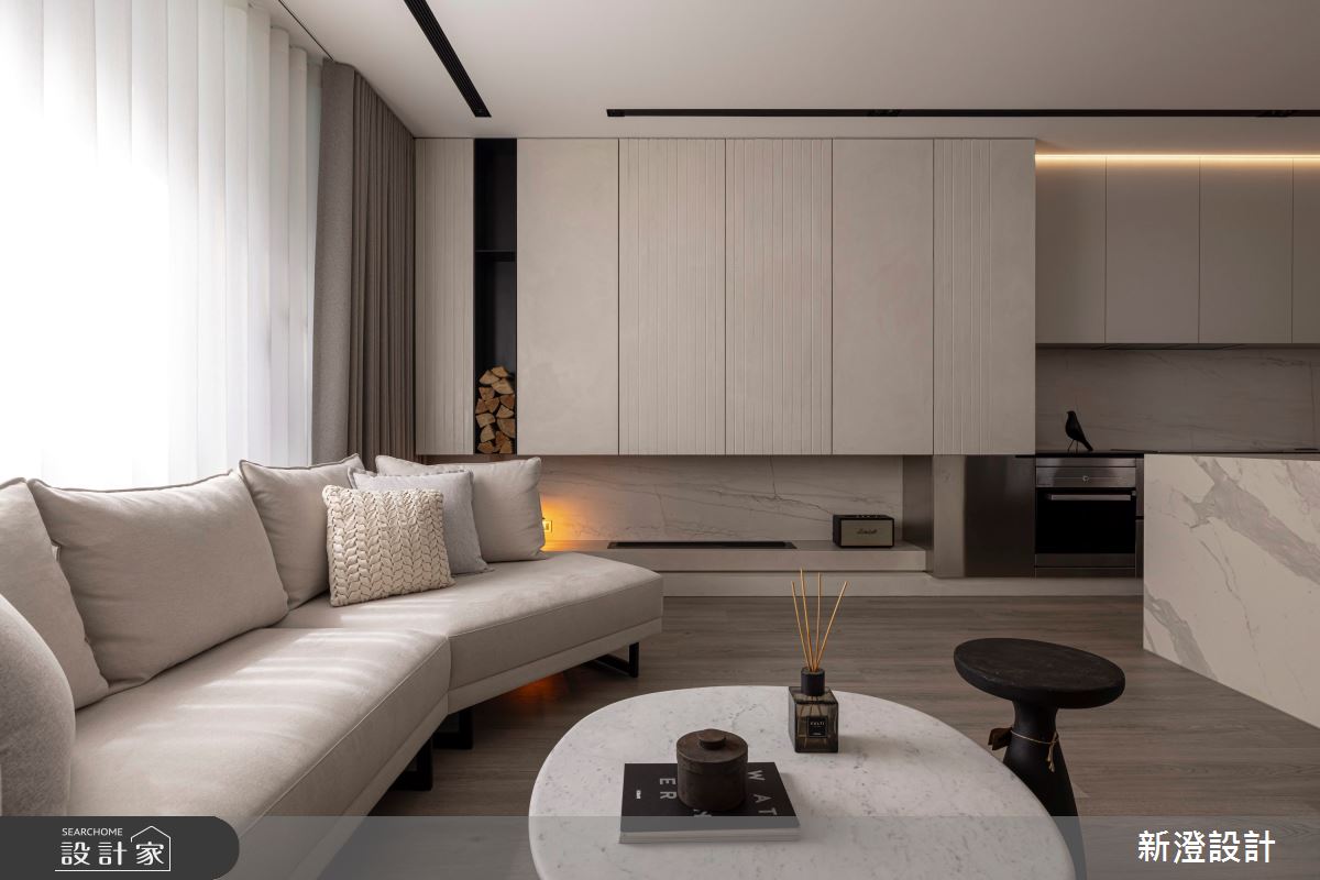87坪新成屋(5年以下)＿現代風客廳案例圖片＿新澄設計＿新澄_73之2