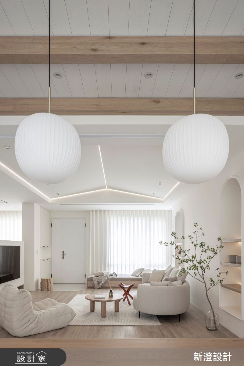 101坪老屋(31~40年)＿現代風客廳案例圖片＿新澄設計＿新澄_74之7