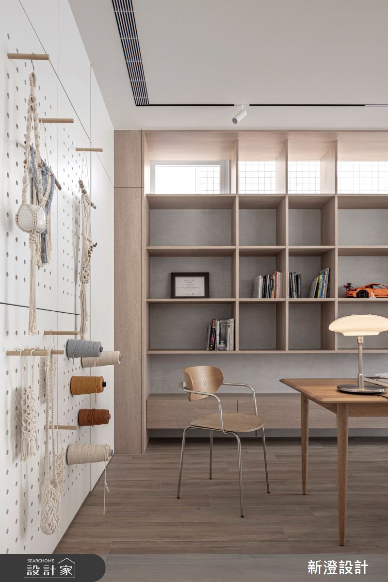 101坪老屋(31~40年)＿現代風書房工作區案例圖片＿新澄設計＿新澄_74之12