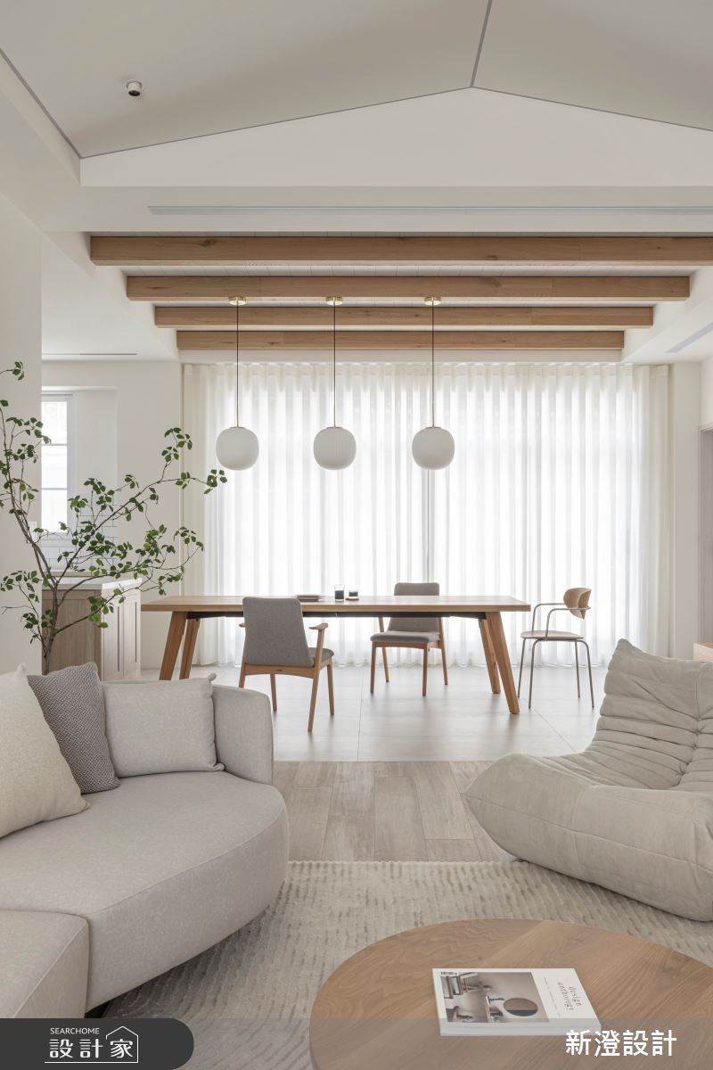 101坪老屋(31~40年)＿現代風客廳餐廳案例圖片＿新澄設計＿新澄_74之16