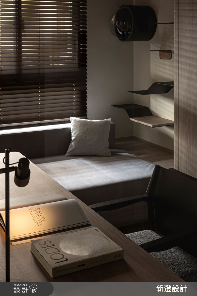 37坪新成屋(5年以下)＿現代風書房臥榻案例圖片＿新澄設計＿新澄_75之19