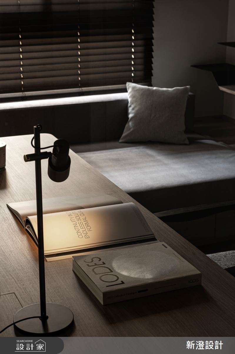 37坪新成屋(5年以下)＿現代風書房臥榻案例圖片＿新澄設計＿新澄_75之20