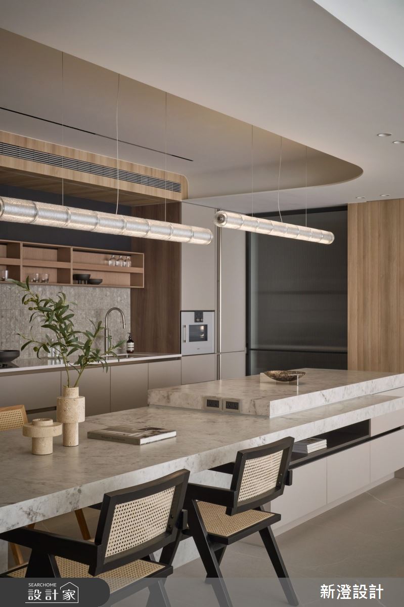 94坪毛胚屋＿現代風餐廳中島案例圖片＿新澄設計＿新澄_77之16