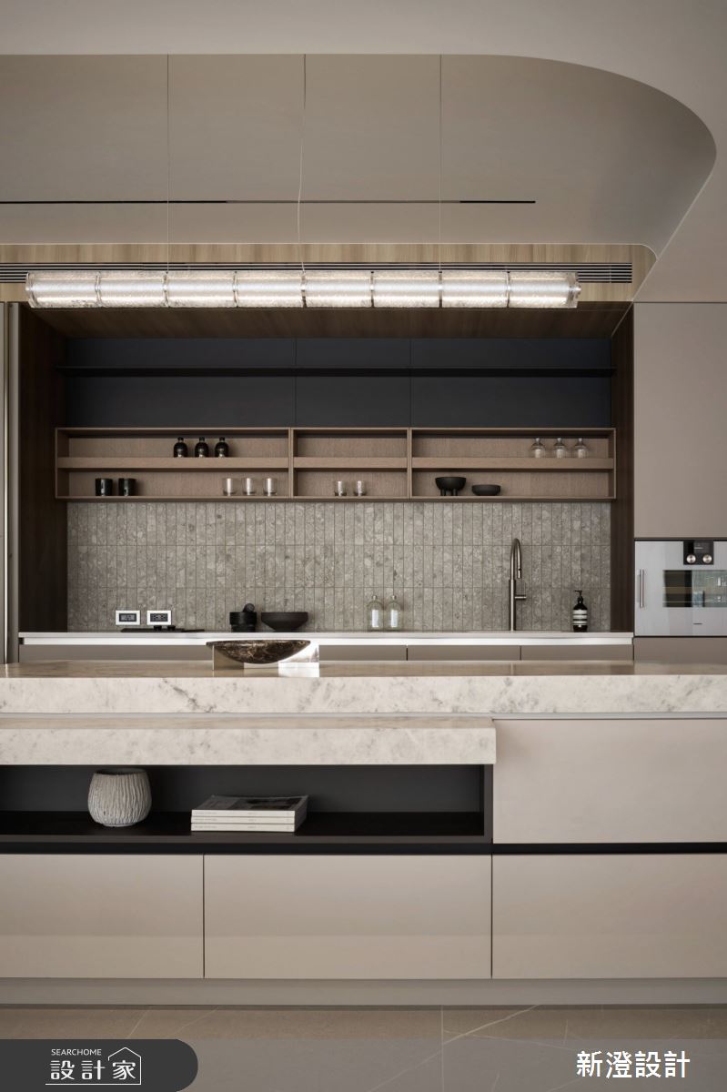 94坪毛胚屋＿現代風餐廳廚房中島案例圖片＿新澄設計＿新澄_77之20