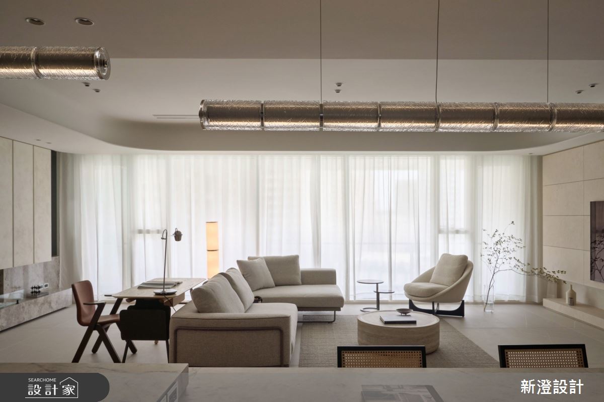 94坪毛胚屋＿現代風客廳案例圖片＿新澄設計＿新澄_77之7