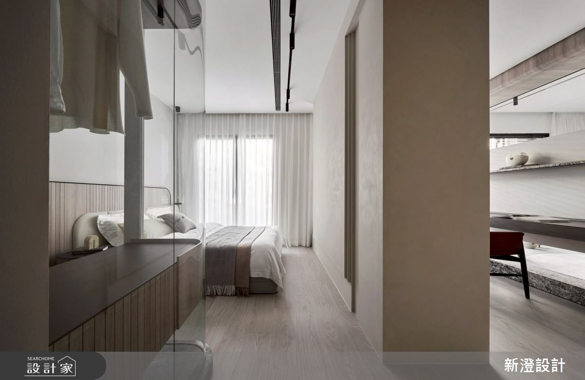 28坪預售屋＿侘寂風臥室案例圖片＿新澄設計＿新澄_80之13