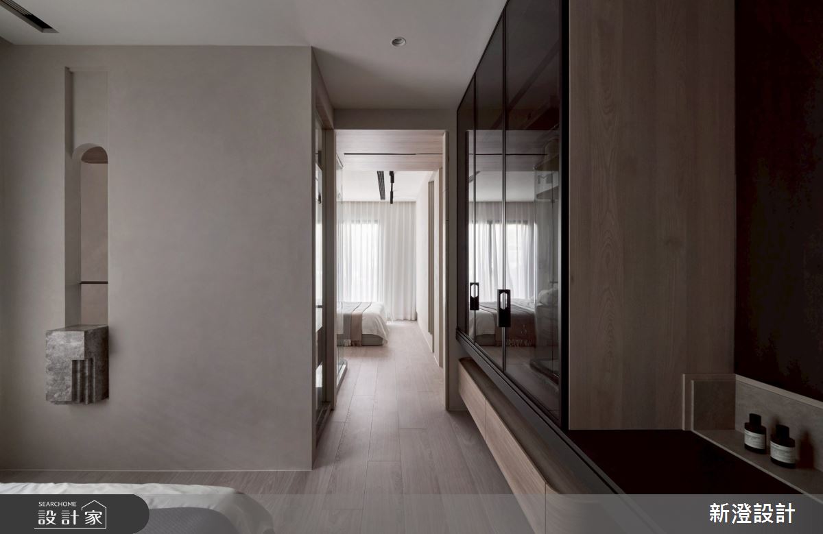 28坪預售屋＿侘寂風臥室案例圖片＿新澄設計＿新澄_80之14