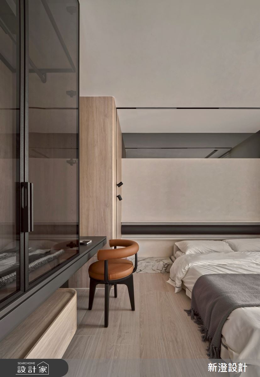 28坪預售屋＿侘寂風臥室案例圖片＿新澄設計＿新澄_80之16