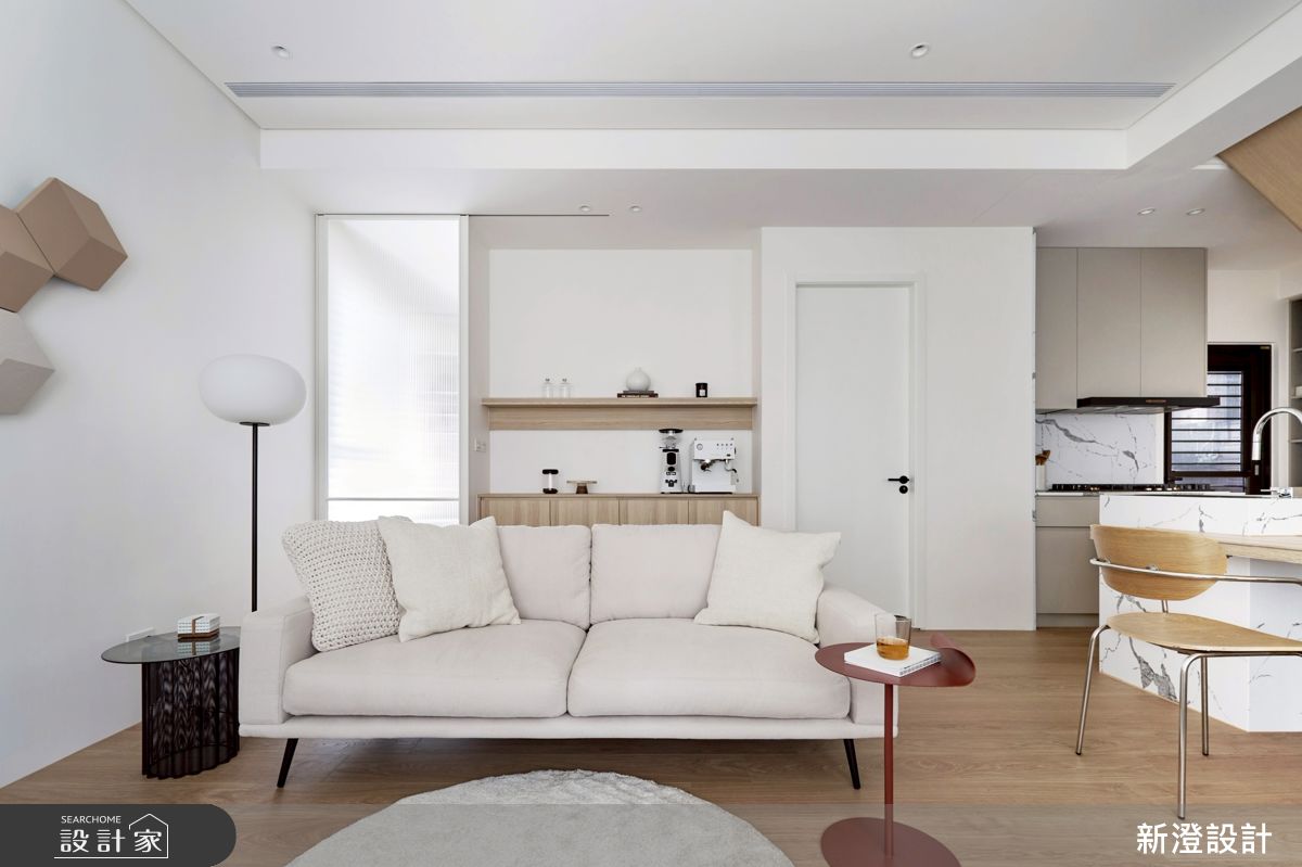 28坪新成屋(5年以下)＿北歐簡約風客廳案例圖片＿新澄設計＿新澄_81之8