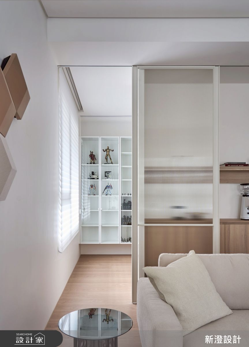 28坪新成屋(5年以下)＿北歐簡約風客廳案例圖片＿新澄設計＿新澄_81之21
