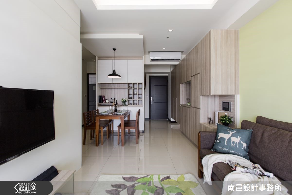 35坪新成屋(5年以下)＿北歐風玄關客廳案例圖片＿南邑設計事務所＿南邑_05之3