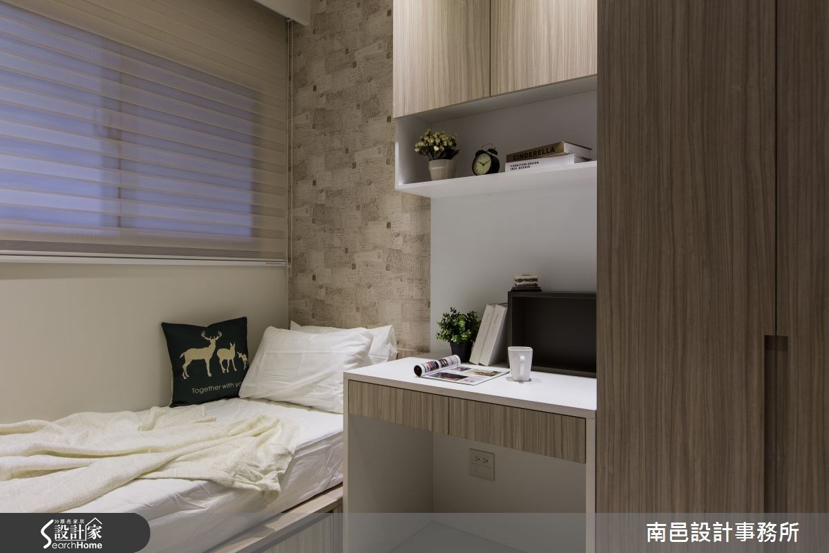 35坪新成屋(5年以下)＿北歐風臥室案例圖片＿南邑設計事務所＿南邑_05之6