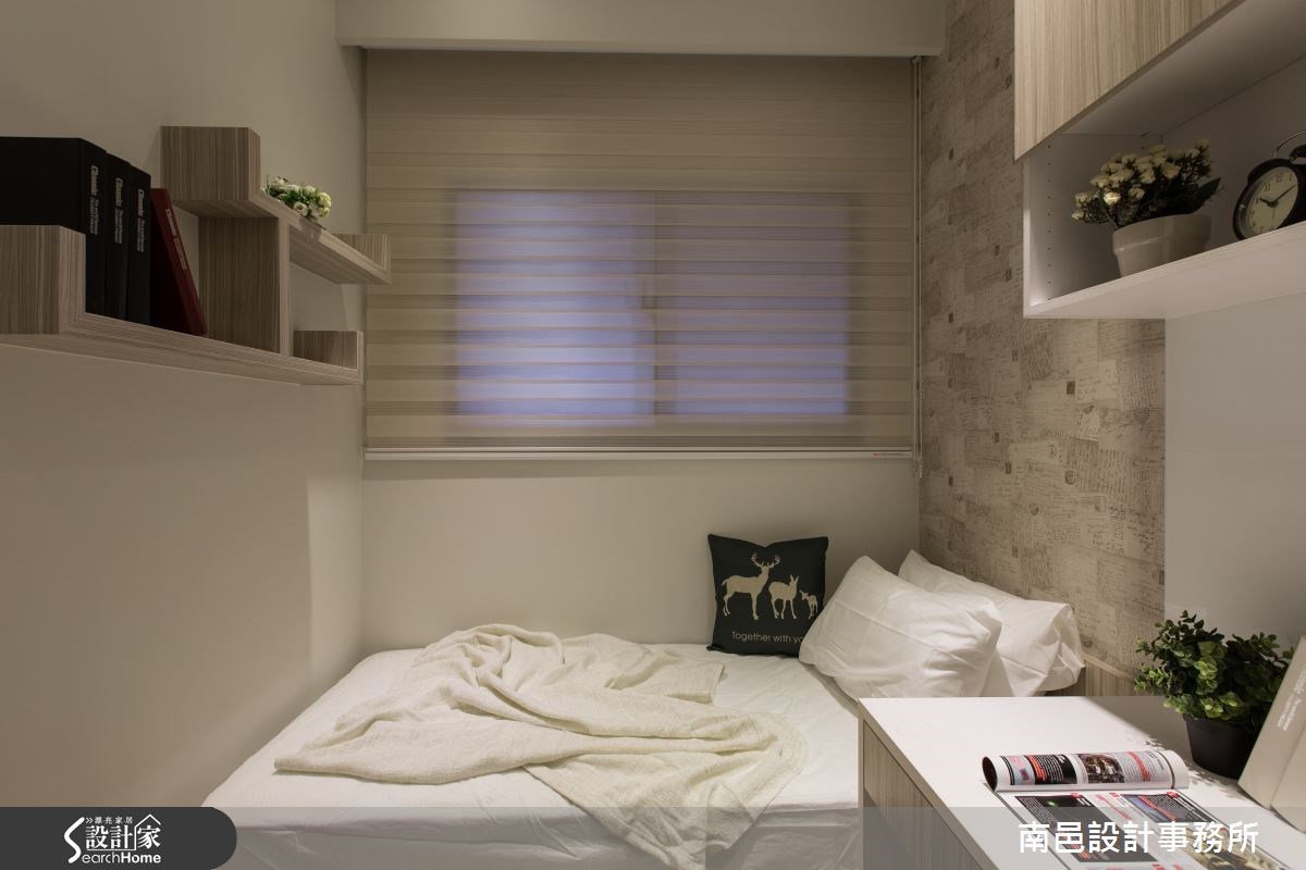 35坪新成屋(5年以下)＿北歐風臥室案例圖片＿南邑設計事務所＿南邑_05之7
