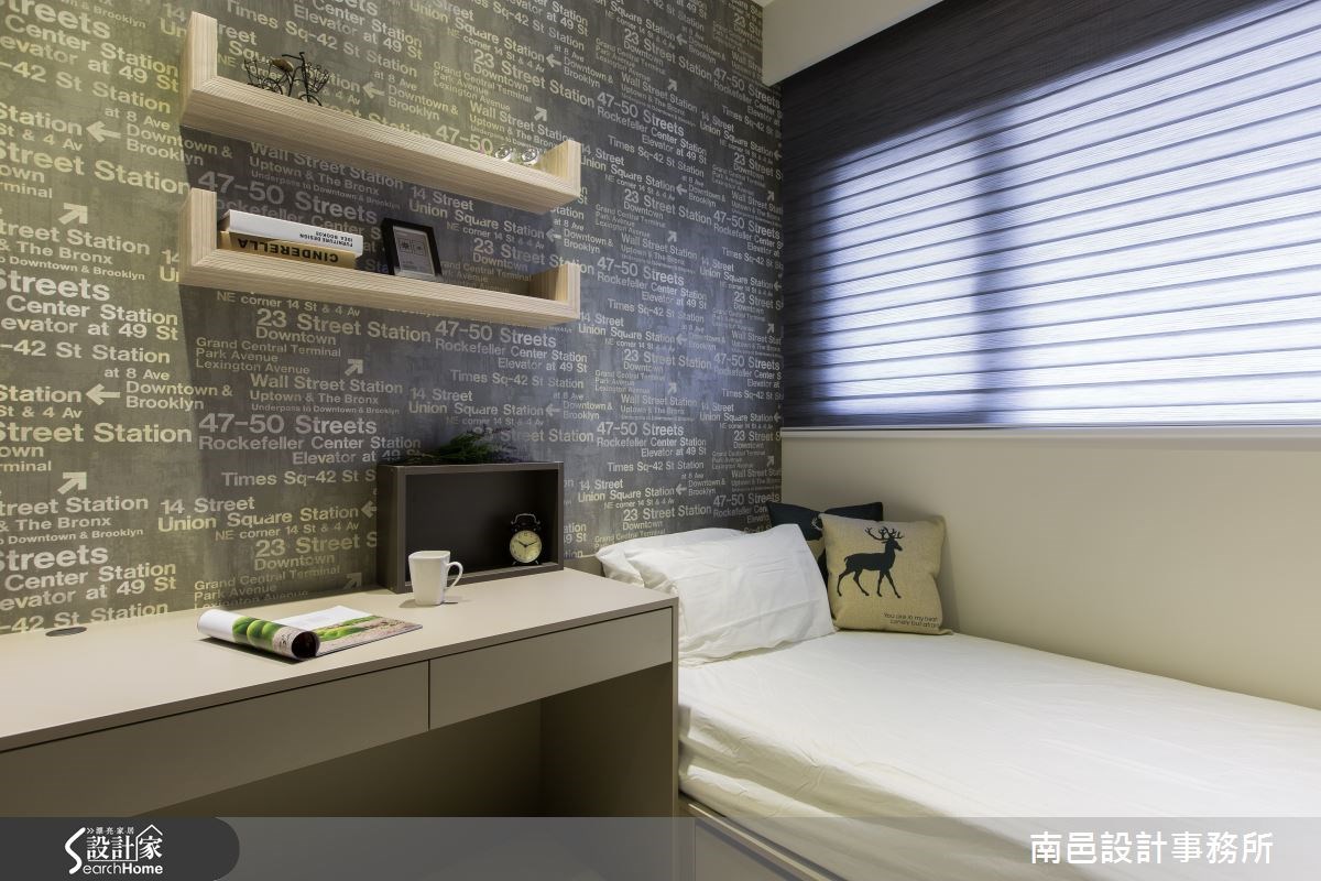 35坪新成屋(5年以下)＿北歐風臥室案例圖片＿南邑設計事務所＿南邑_05之10
