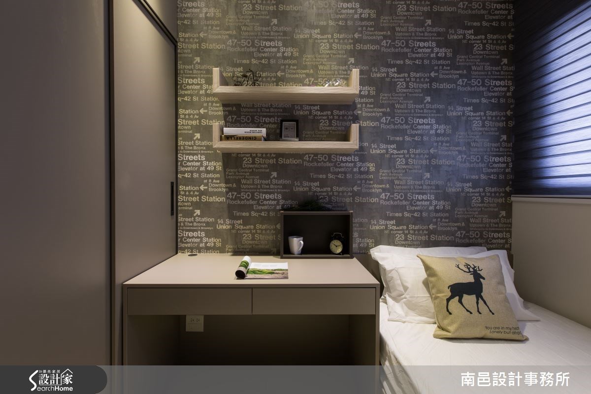 35坪新成屋(5年以下)＿北歐風臥室案例圖片＿南邑設計事務所＿南邑_05之12