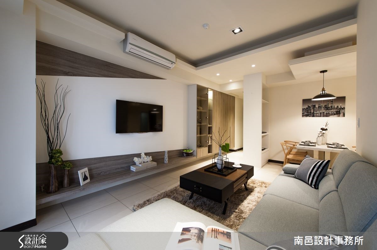 25坪新成屋(5年以下)＿現代風客廳案例圖片＿南邑設計事務所＿南邑_07之5