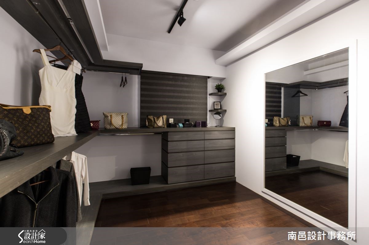 45坪老屋(16~30年)＿現代風更衣間案例圖片＿南邑設計事務所＿南邑_09之10