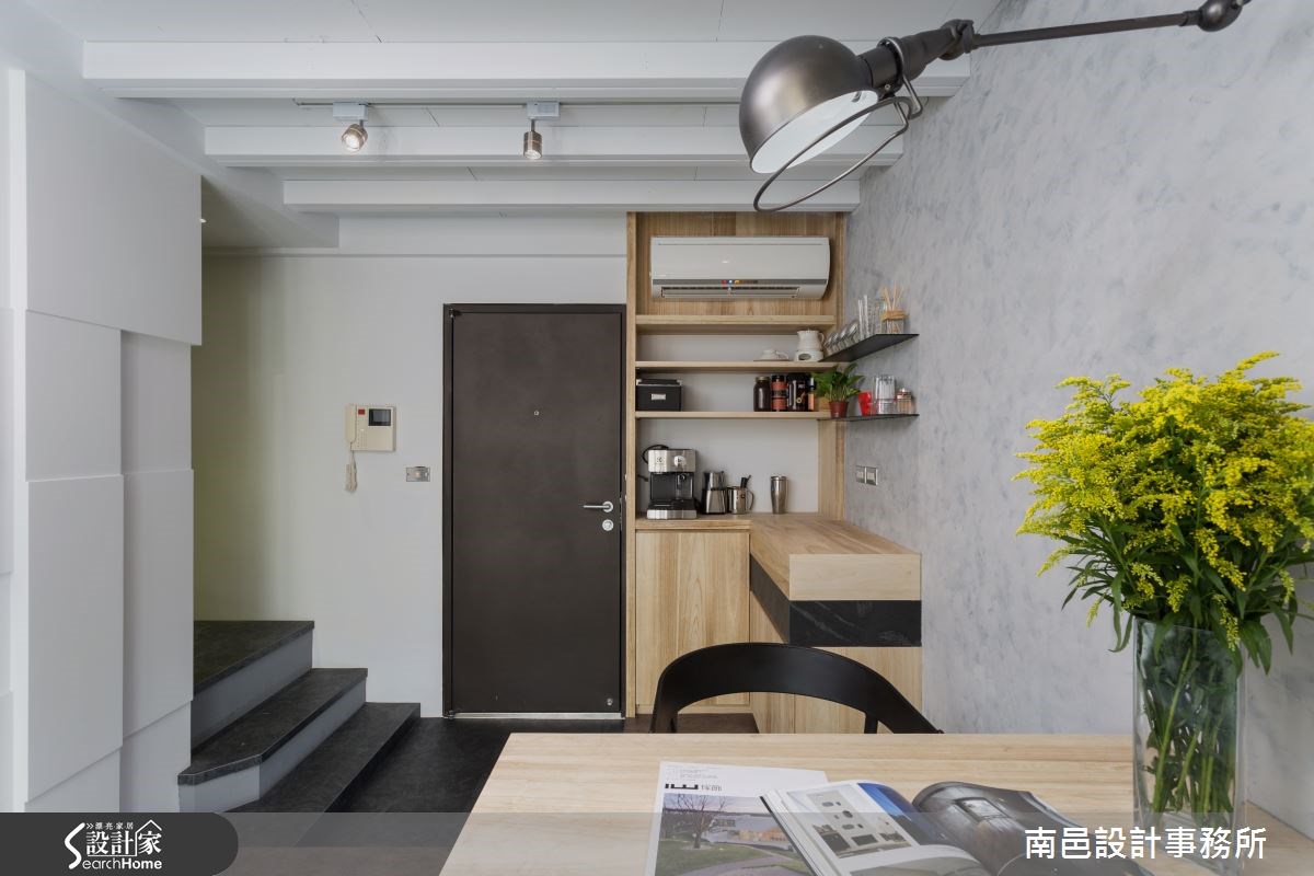 12坪老屋(16~30年)＿現代風玄關書房案例圖片＿南邑設計事務所＿南邑_10之5