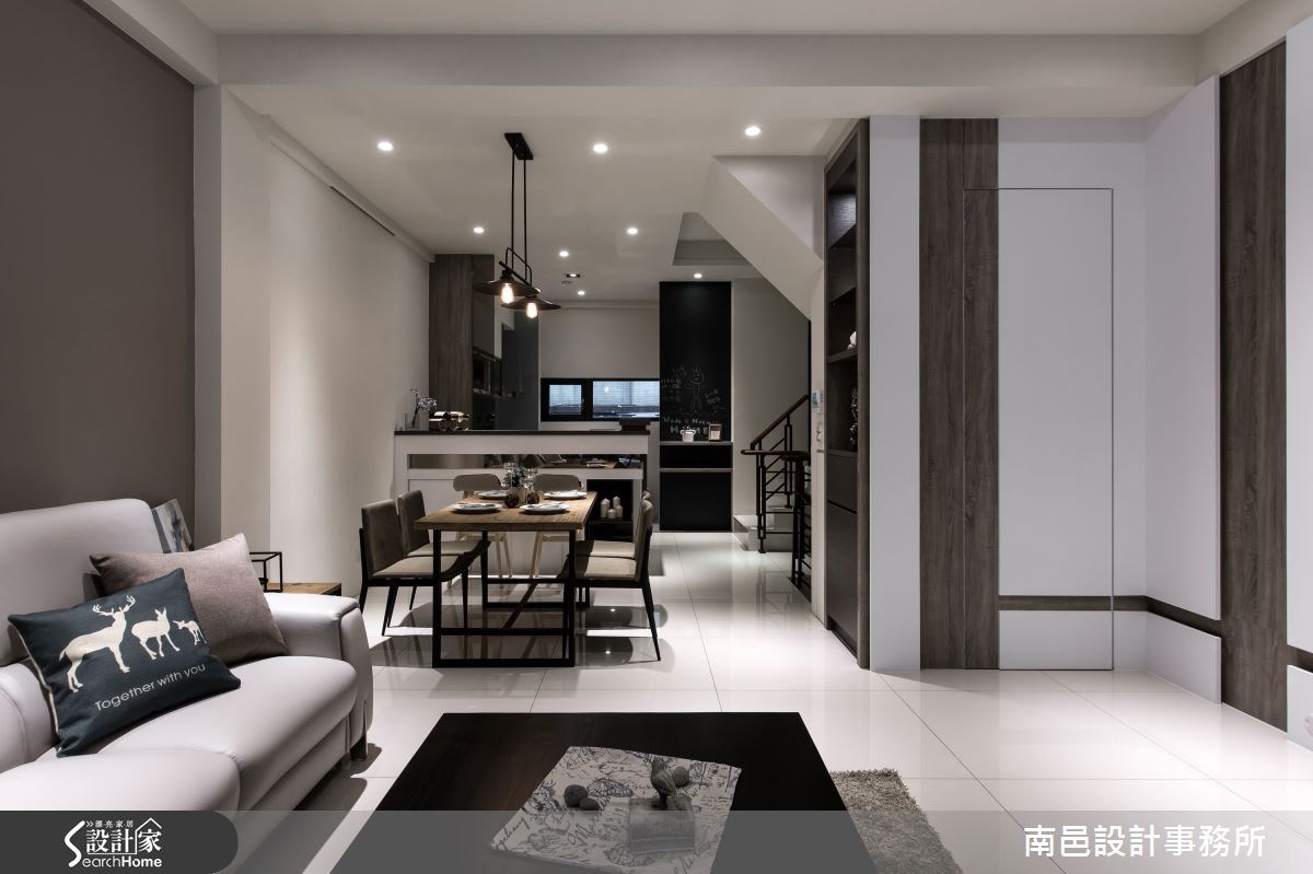 35坪新成屋(5年以下)＿現代風客廳餐廳案例圖片＿南邑設計事務所＿南邑_12之6