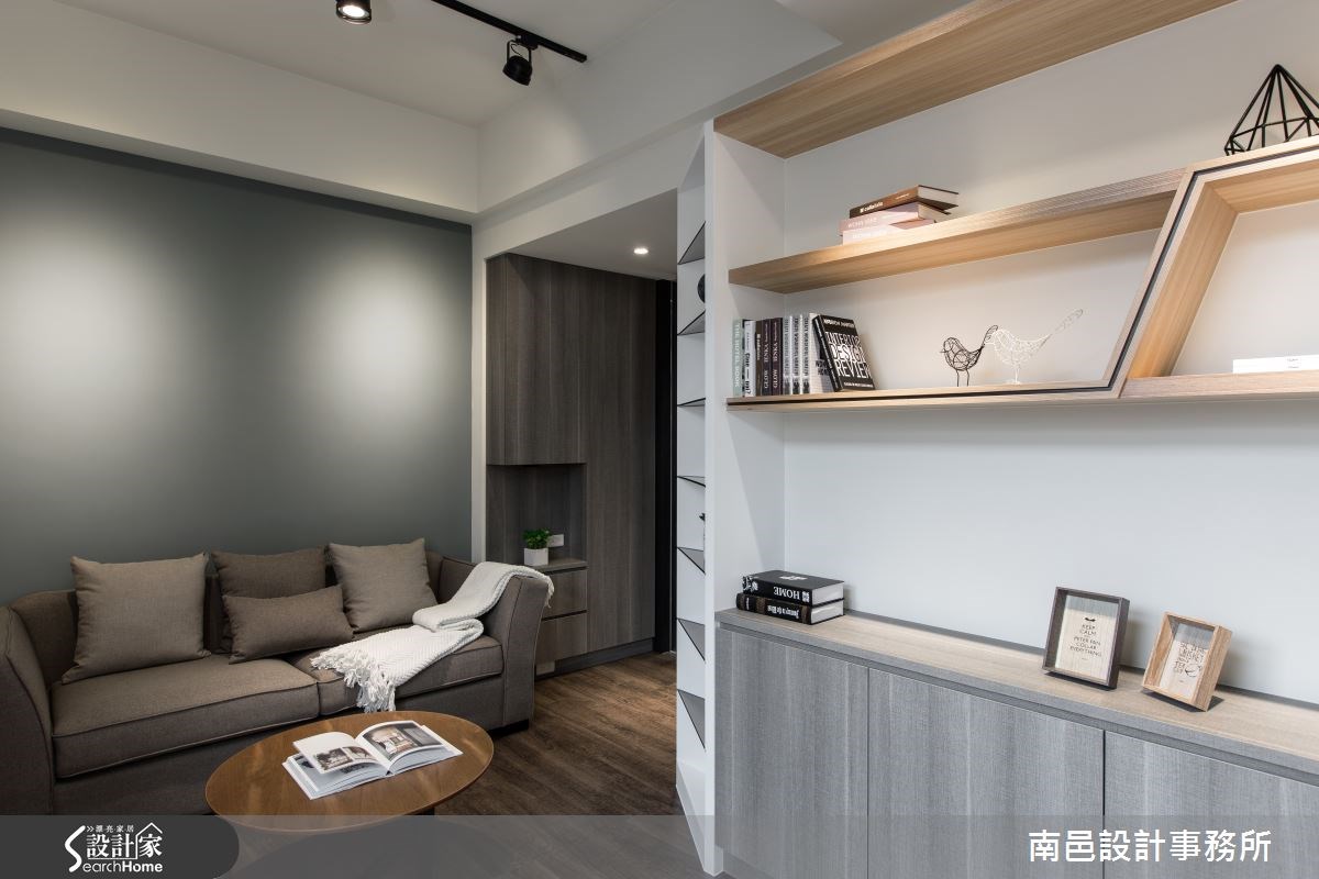 35坪新成屋(5年以下)＿現代風客廳案例圖片＿南邑設計事務所＿南邑_12之14