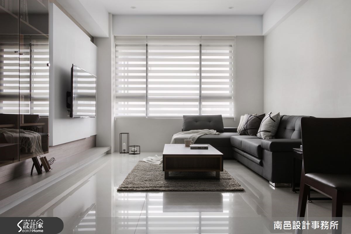 25坪＿現代風客廳案例圖片＿南邑設計事務所＿南邑_13之3