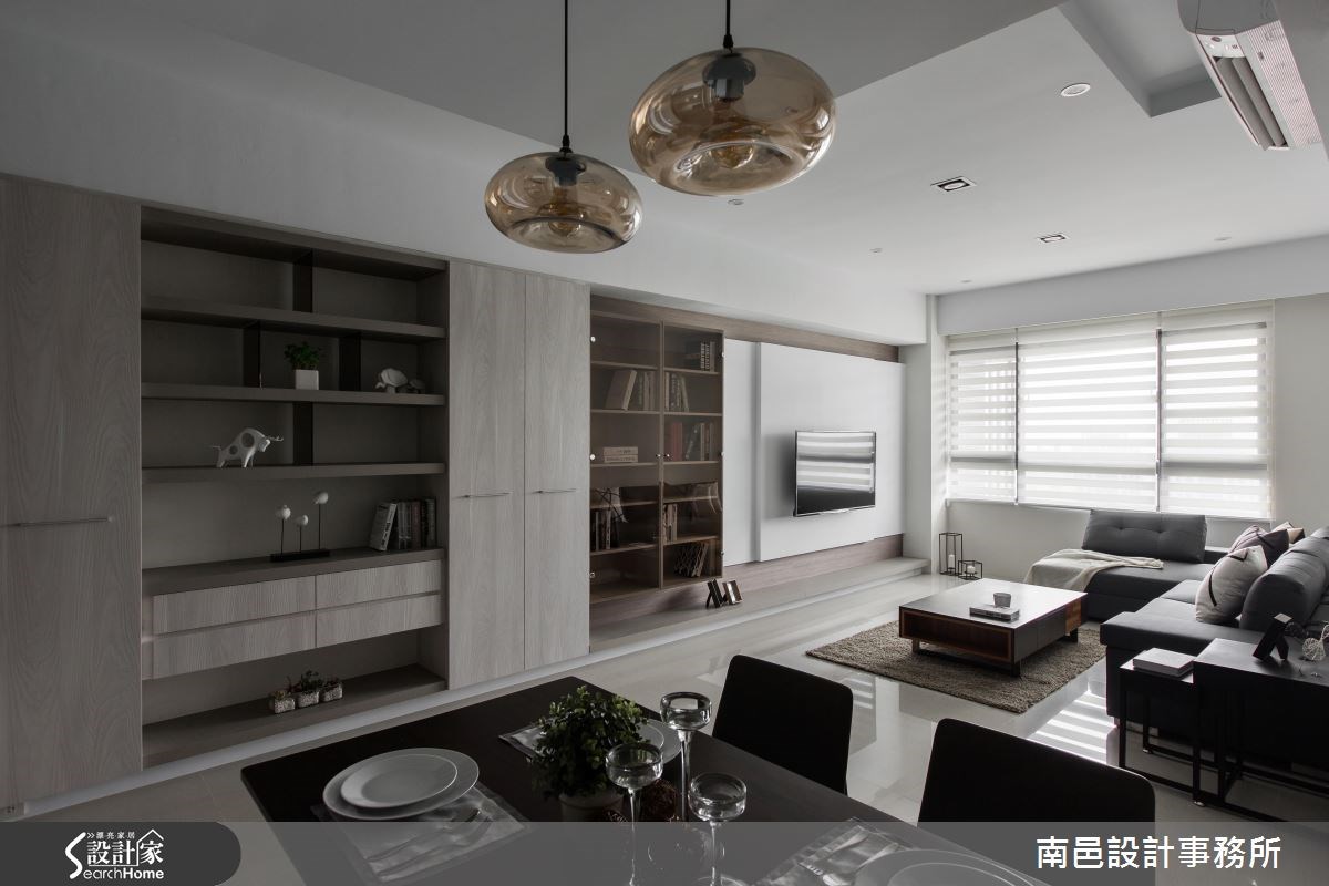 25坪＿現代風客廳案例圖片＿南邑設計事務所＿南邑_13之10