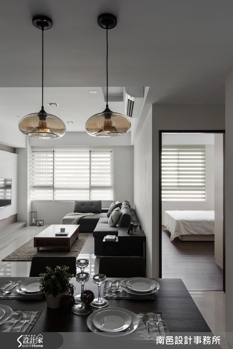 25坪＿現代風客廳餐廳案例圖片＿南邑設計事務所＿南邑_13之12